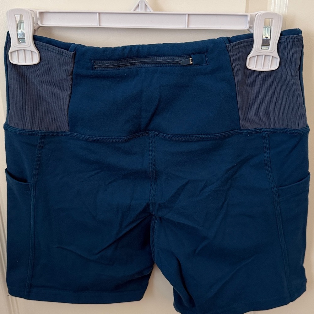 Oiselle Pocket Jogger 5.25” shorts 6 teal - Picture 5 of 5